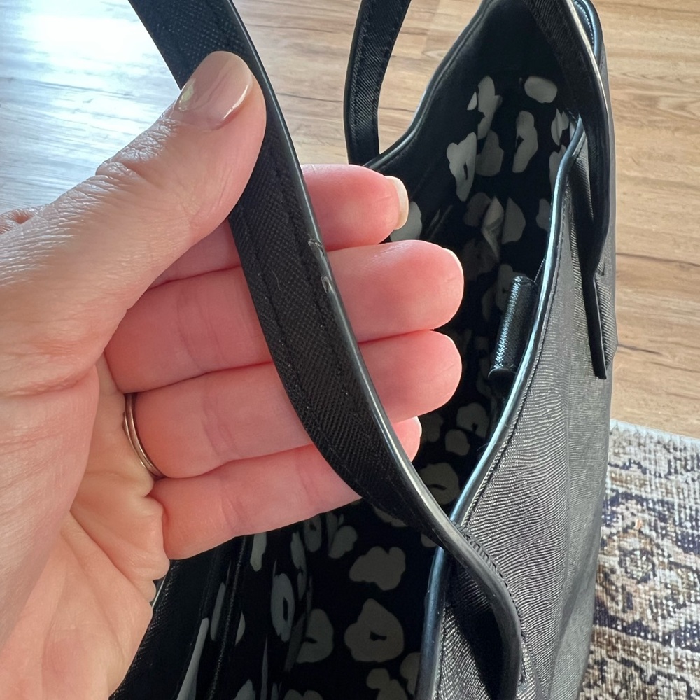 Marc Jacobs Black Tote with Gold Hardware - Picture 2 of 2